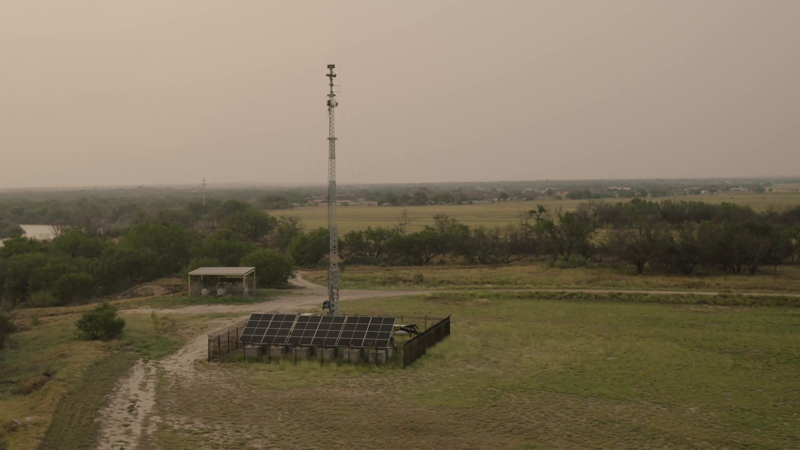 Sentry Tower — autonomous solar-powered perimeter sensor mast