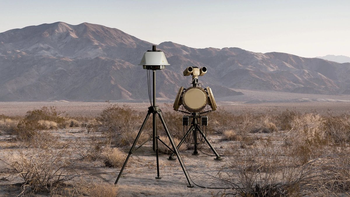 DroneSentry (fixed-site detect-and-defeat tower)