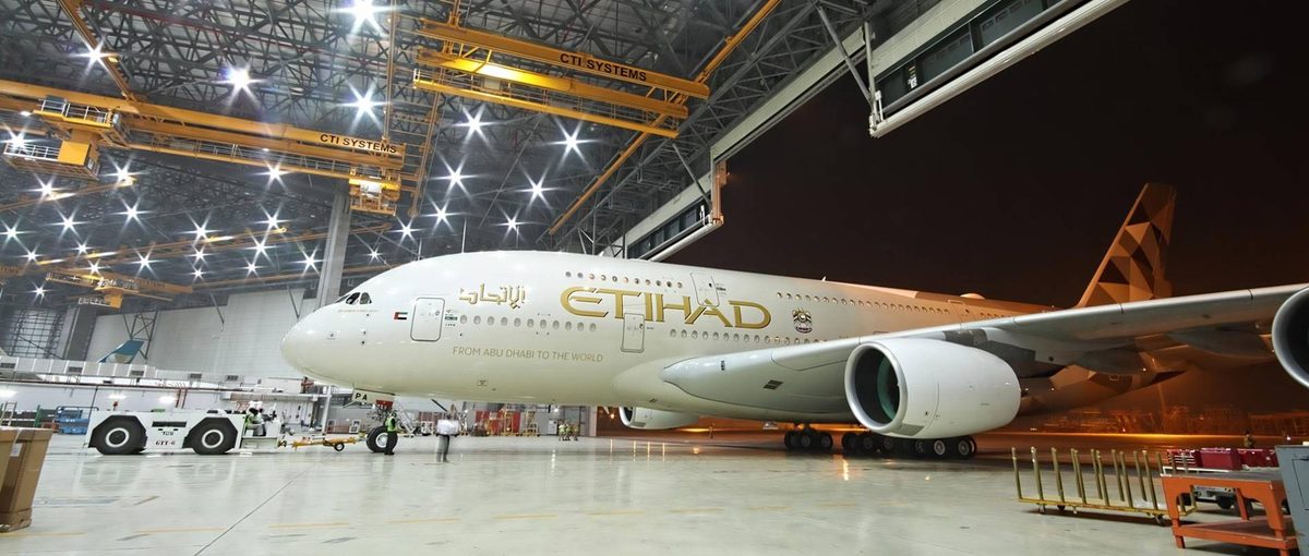 Line Maintenance Hub at Abu Dhabi (AUH) — Etihad fleet + 3rd-party transit