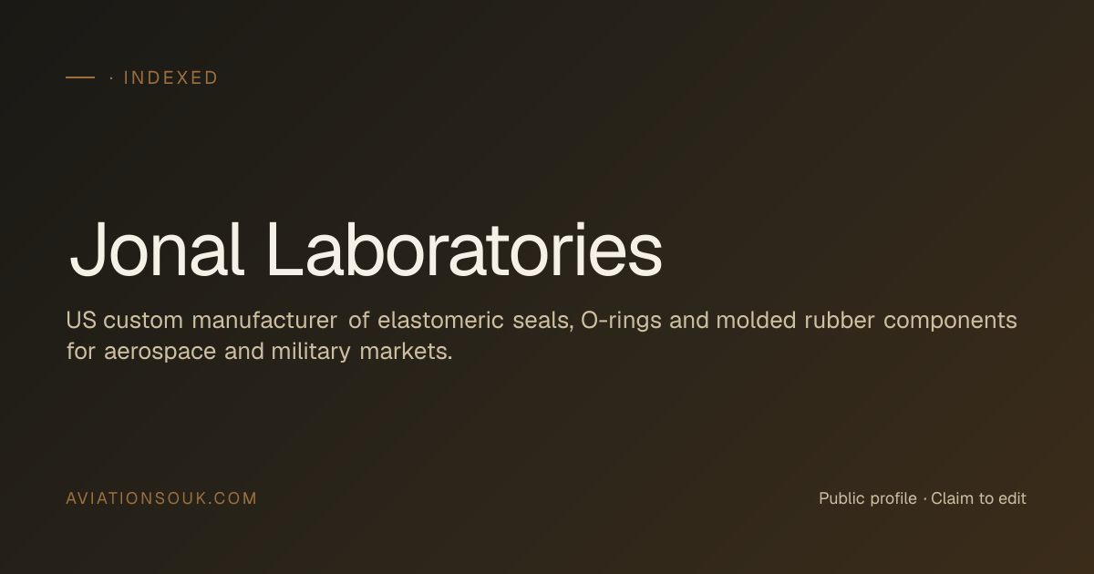 Jonal Laboratories — Consumables, Chemicals, Sealants & Hardware ...